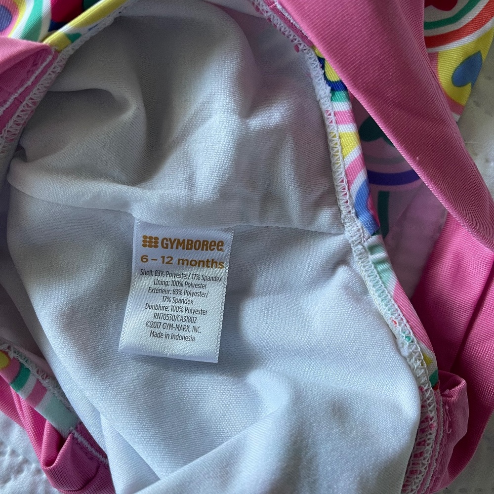 Gymboree Baby one piece swimsuit 6-12 months - Picture 5 of 6